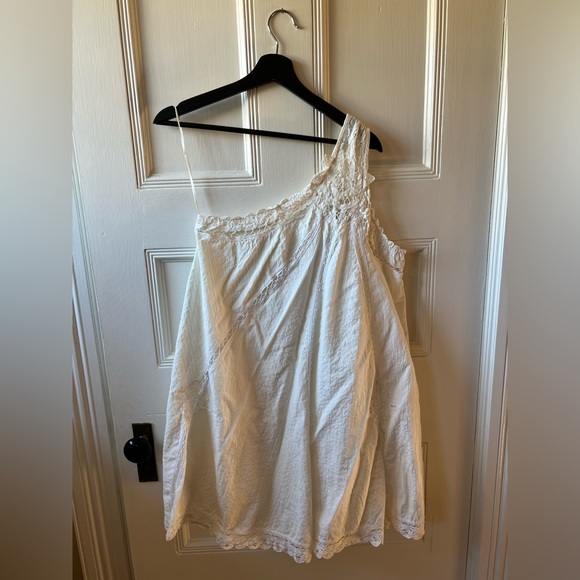 Free People | Billie Battenburg Asymmetrical One Shoulder Dress - Picture 4 of 7